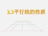 北师大初中数学七下《2.3平行线的性质》PPT课件 (4)
