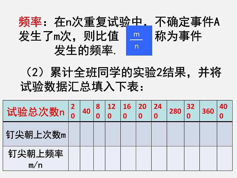 北师大初中数学七下《6.2频率的稳定性》PPT课件 (1)05