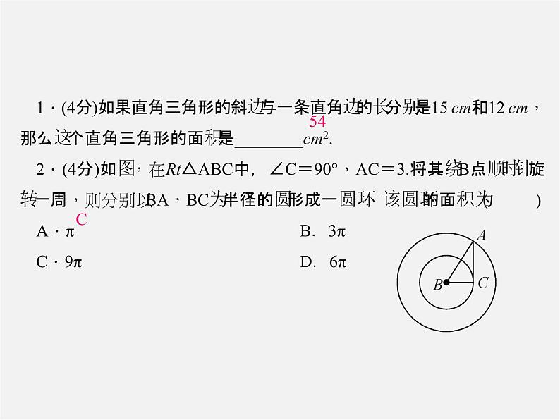 北师大初中数学八上《1.3勾股定理的应用》PPT课件 (6)第3页