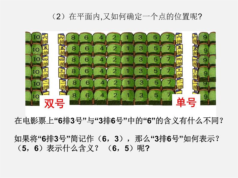 北师大初中数学八上《3.1确定位置》PPT课件 (7)05