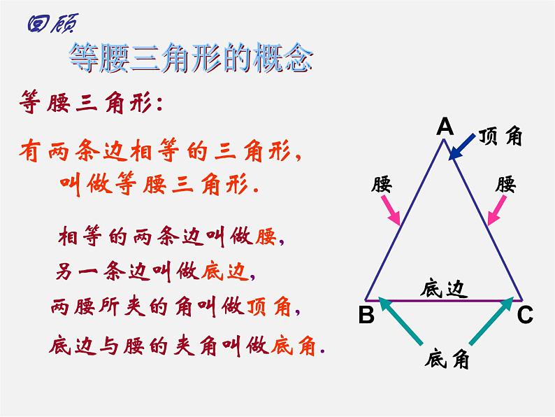 北师大初中数学八下《1.1.等腰三角形》PPT课件 (6)第7页