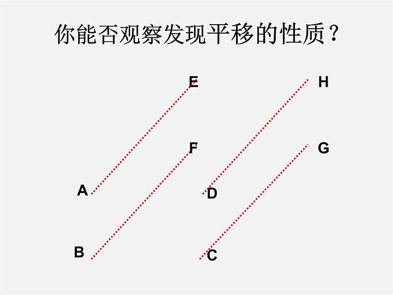 北师大初中数学八下《3.1.图形的平移》PPT课件 (2)第6页