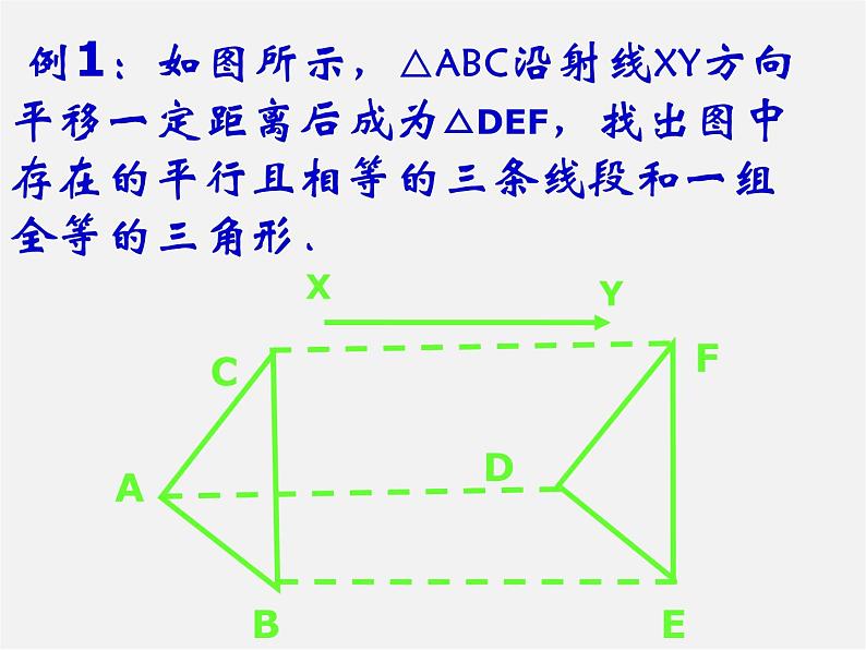 北师大初中数学八下《3.1.图形的平移》PPT课件 (4)第7页