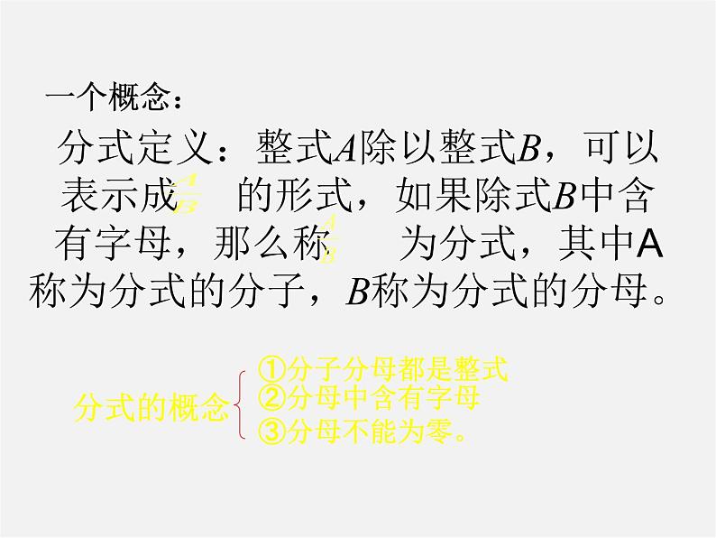 北师大初中数学八下《5.1.认识分式》PPT课件 (5)第6页