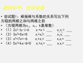 北师大初中数学九上《2.5 一元二次方程的根与系数的关系》PPT课件 (7)