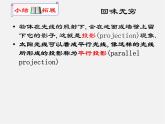北师大初中数学九上《5.1.投影》PPT课件 (2)