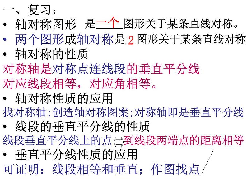 初中数学人教版八年级上册13.2.1轴对称1课件PPT第2页