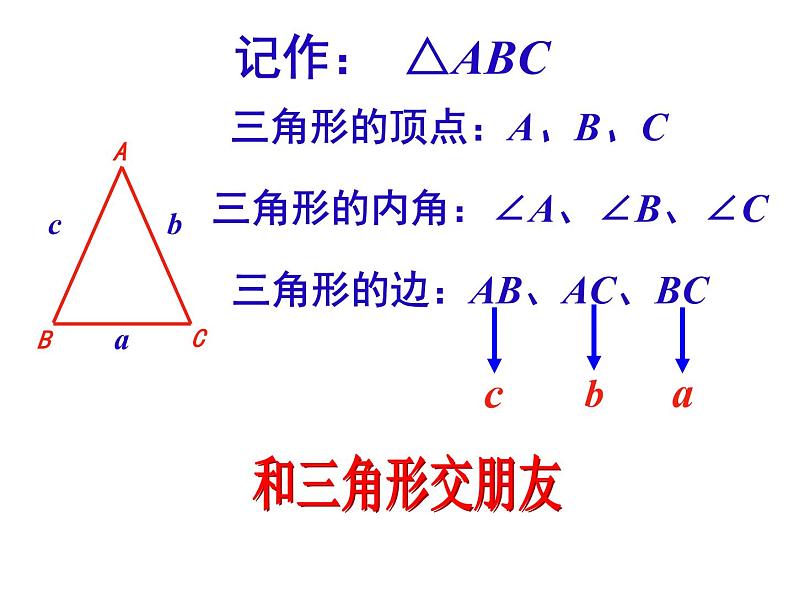 初中数学人教版八年级上册11.1.1三角形的边课件07