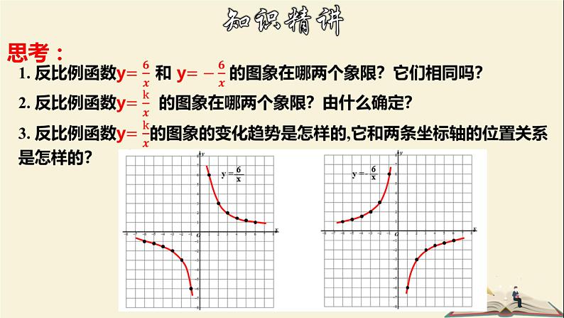 6.2.1 反比例函数的图象和性质（1）-2021-2022学年八年级数学下册教学课件(浙教版)07