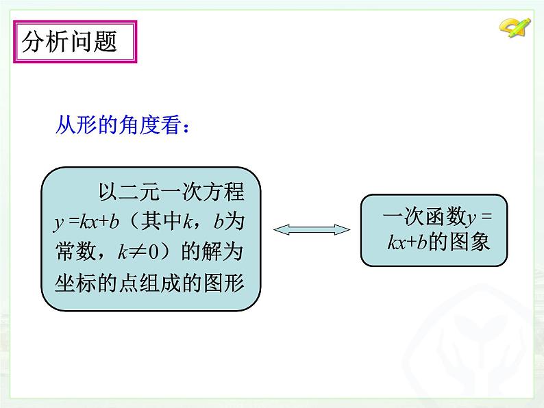 初中数学人教版八年级下册19.2.3一次函数与方程、不等式课件08