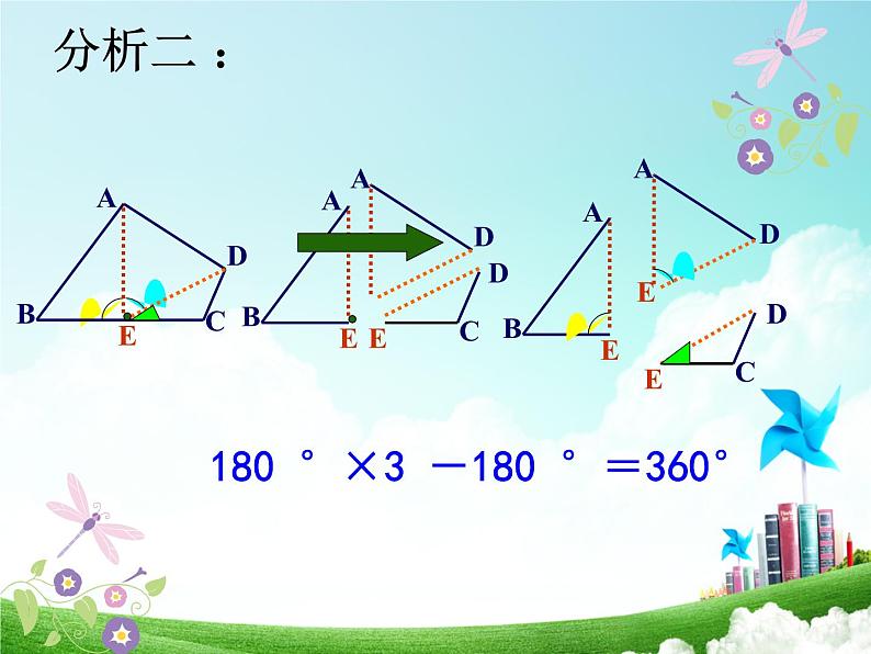 人教版数学八年级上册 11.3.2  多边形的内角和 28张 课件第8页