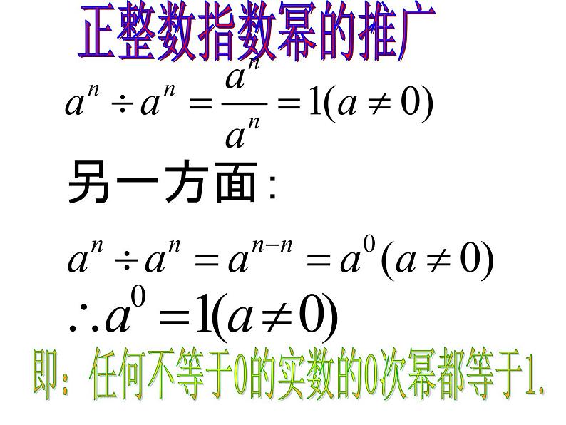 人教版数学八年级上册 15.2.3 整数指数幂35p 课件05