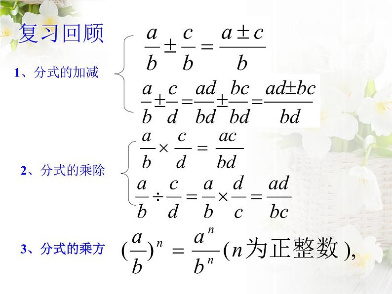 人教版数学八年级上册 15.2.2 分式的加减(第2课时) 课件05