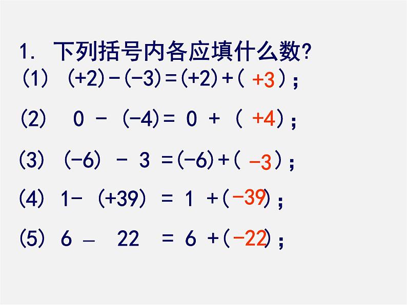 浙教初中数学七上《2.2 有理数的减法》PPT课件 (5)第6页