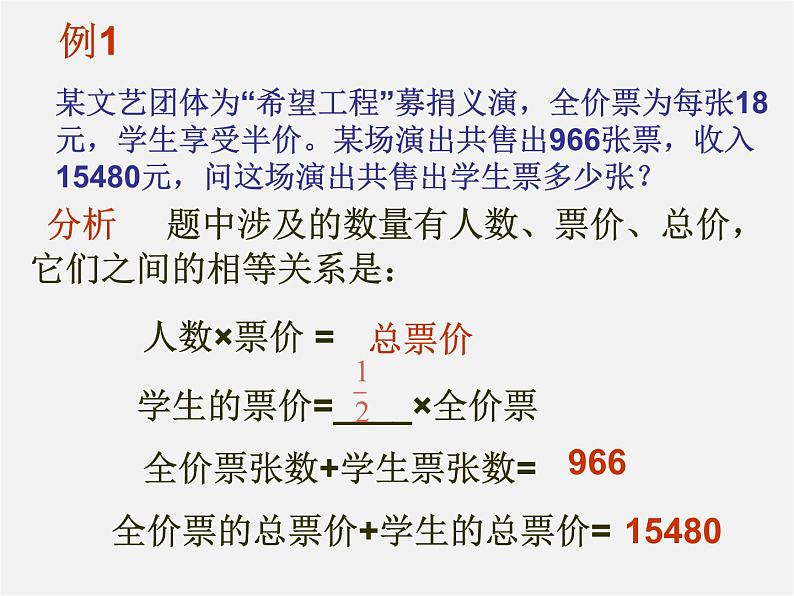 浙教初中数学七上《5.4 一元一次方程的应用》PPT课件 (19)第5页