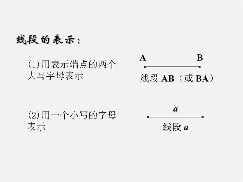 浙教初中数学七上《6.2 线段、射线和直线》PPT课件 (4)08