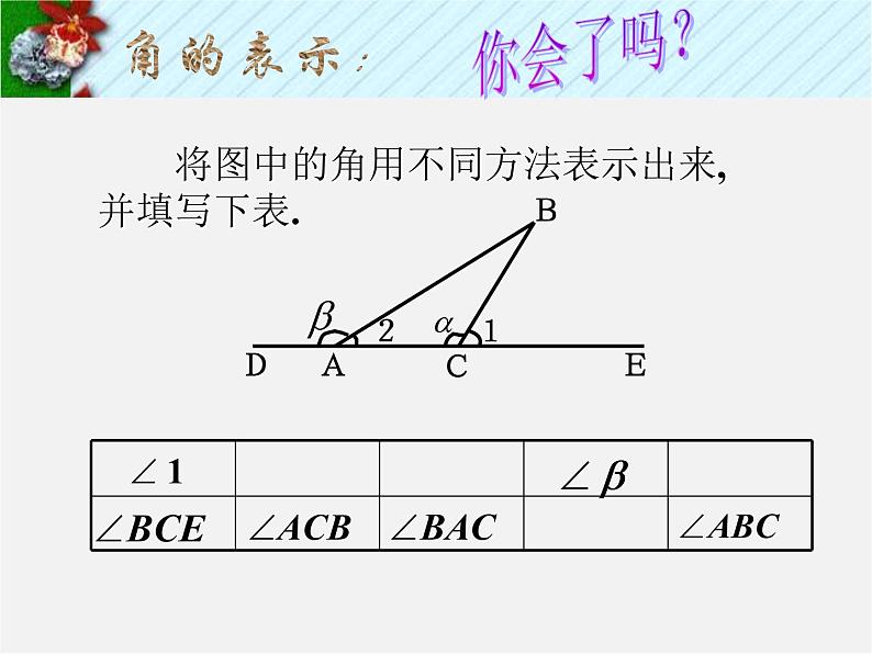 浙教初中数学七上《6.5 角与角的度量》PPT课件 (3)03