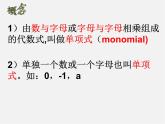 浙教初中數(shù)學(xué)七上《4.4 整式》PPT課件 (4)