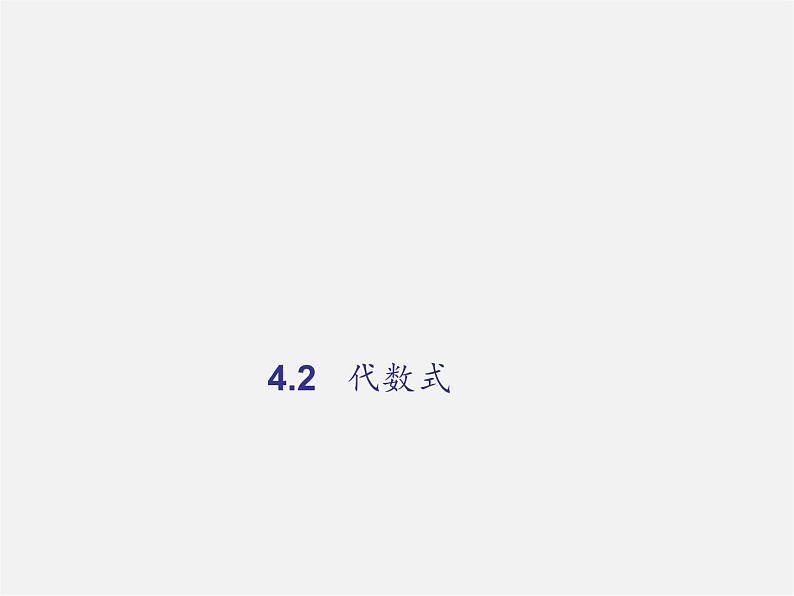 浙教初中数学七上《4.2 代数式》PPT课件 (2)01