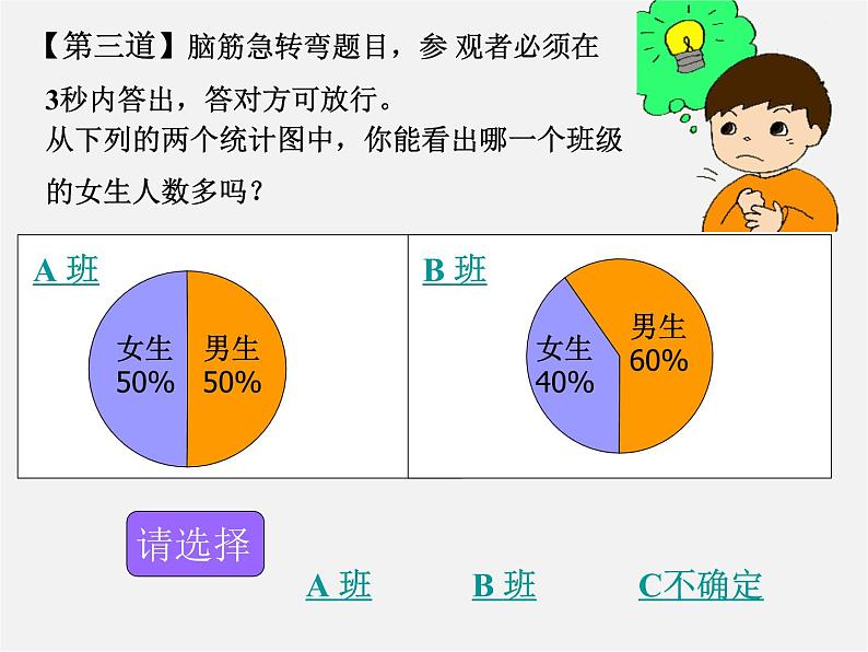 浙教初中数学七下《6.3 扇形统计图》PPT课件 (6)第6页