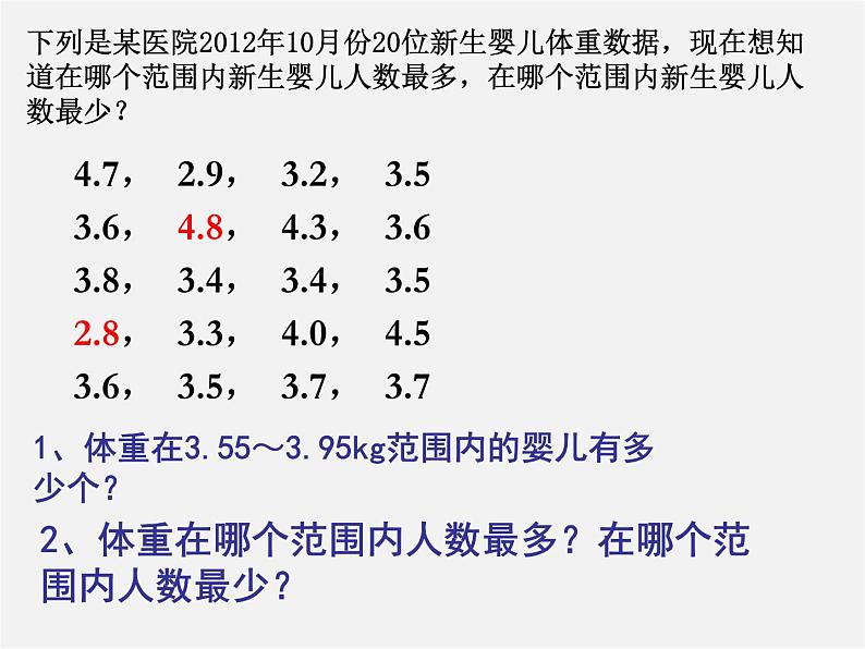 浙教初中数学七下《6.4 频数与频率》PPT课件 (6)02