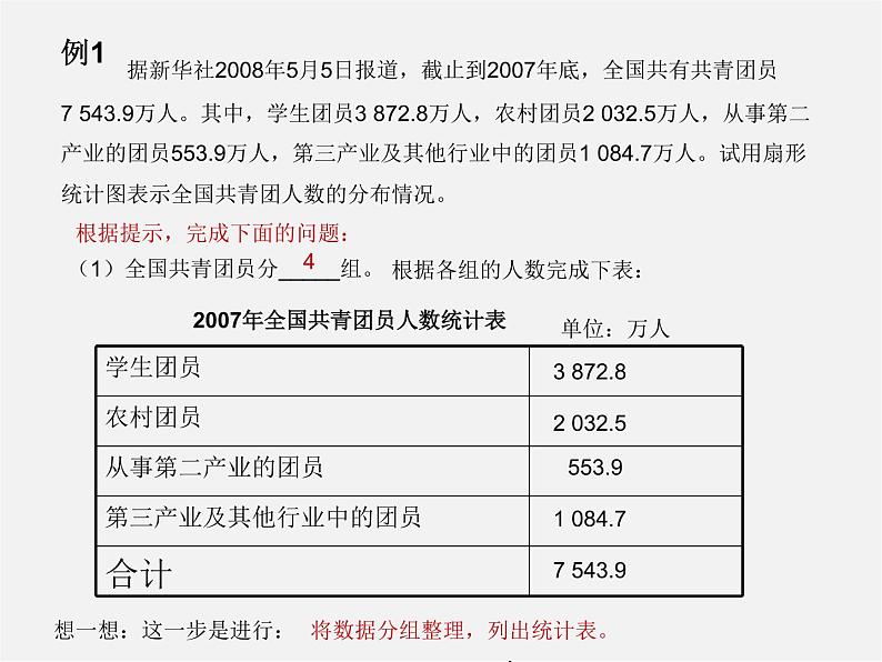 浙教初中数学七下《6.3 扇形统计图》PPT课件 (3)第5页