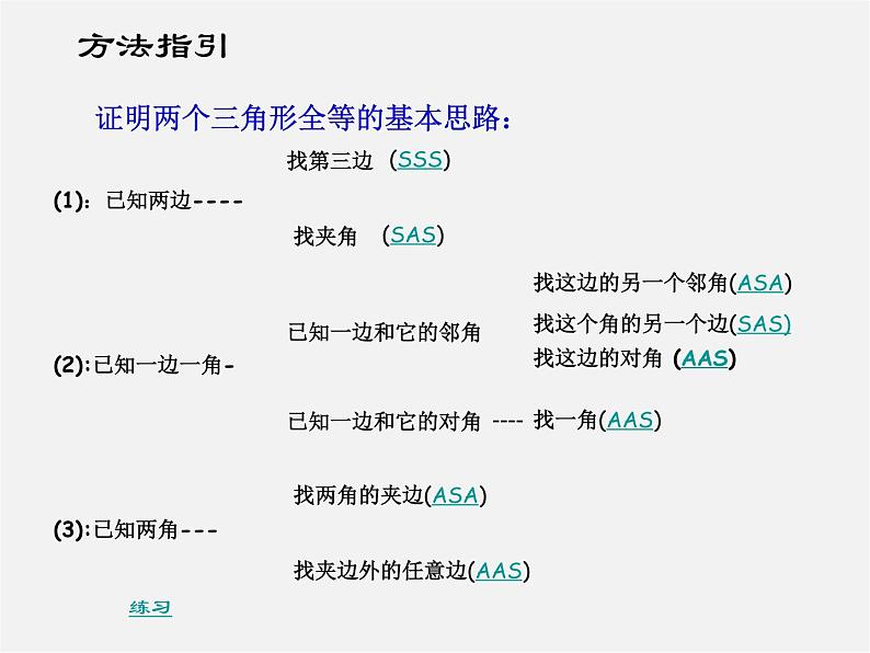 浙教初中数学八上《1.5三角形全等的判定》PPT课件 (5)第4页