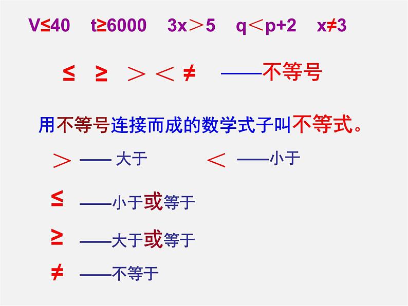 浙教初中数学八上《3.1认识不等式》PPT课件 (5)第7页