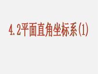 浙教版八年级上册第4章 图形与坐标4.2 平面直角坐标系集体备课课件ppt