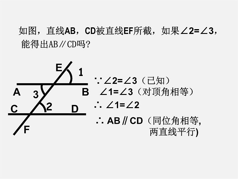 浙教初中数学七下《1.3 平行线的判定》PPT课件 (2)04