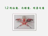 浙教初中數學七下《1.2 同位角、內錯角、同旁內角》PPT課件 (4)