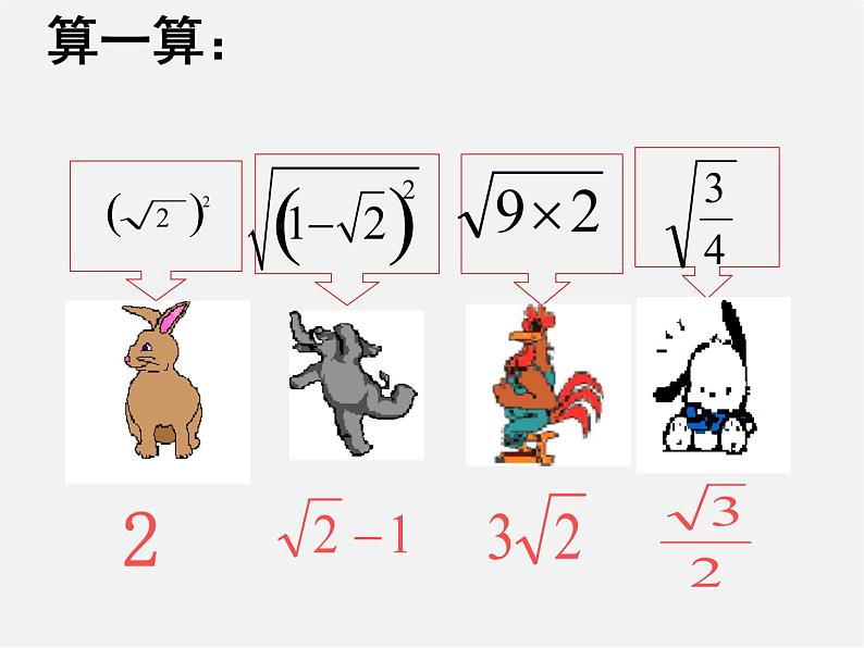 浙教初中数学八下《1.0第1章 二次根式》PPT课件 (17)06