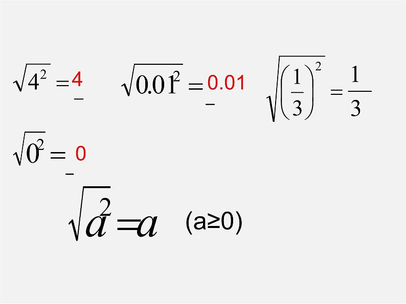 浙教初中数学八下《1.2 二次根式的性质》PPT课件 (7)第5页