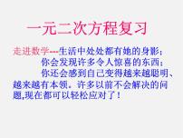 数学八年级下册第二章 一元二次方程2.1 一元二次方程示范课ppt课件