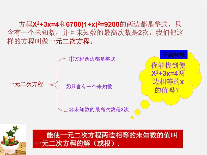 浙教初中数学八下《2.1 一元二次方程》PPT课件 (3)第4页