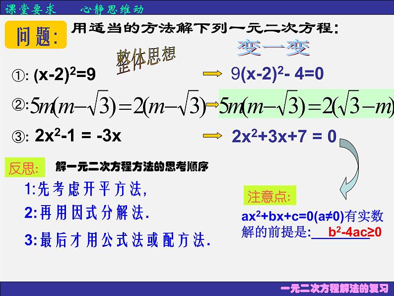 浙教初中数学八下《2.0第2章 一元二次方程》PPT课件 (3)第2页