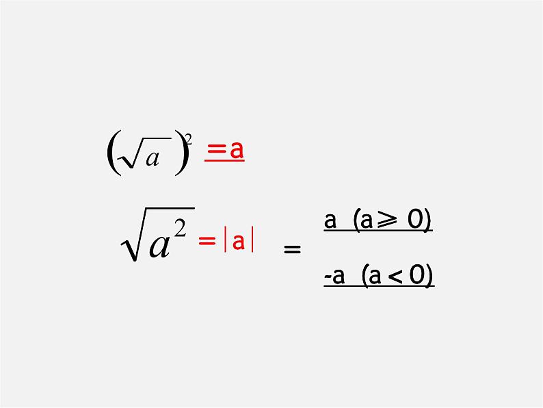 浙教初中数学八下《1.2 二次根式的性质》PPT课件 (1)05