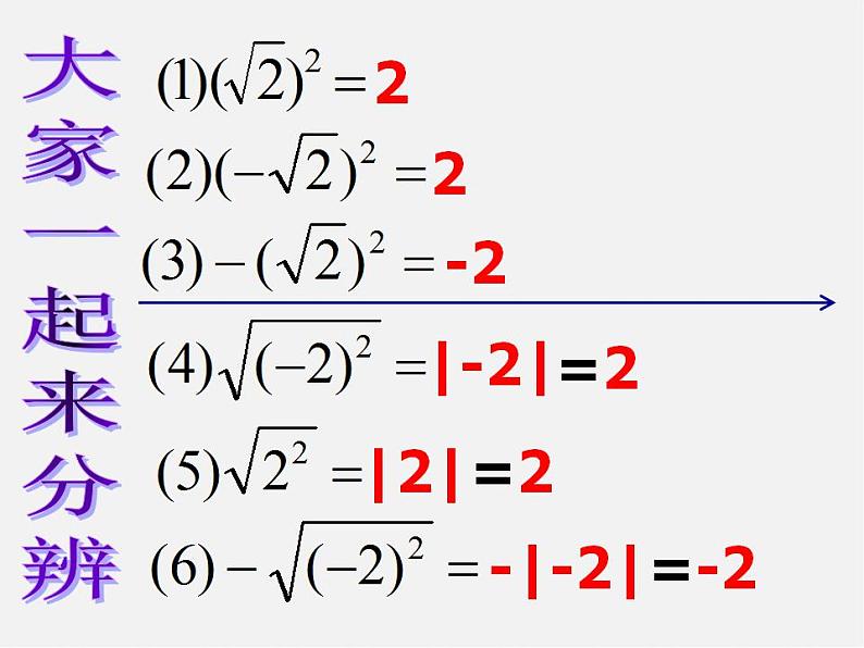 浙教初中数学八下《1.2 二次根式的性质》PPT课件 (27)第6页