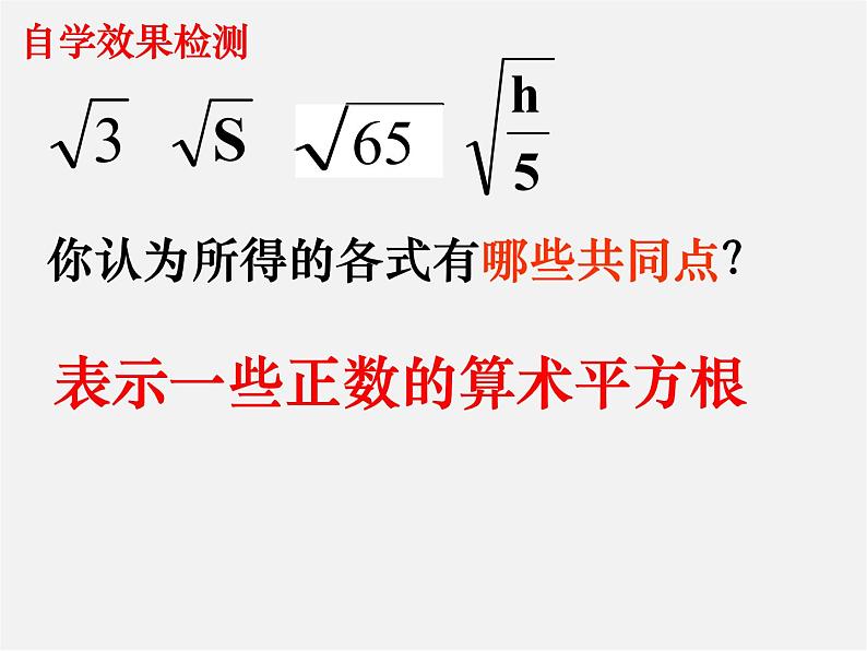 浙教初中数学八下《1.1 二次根式》PPT课件 (24)第5页