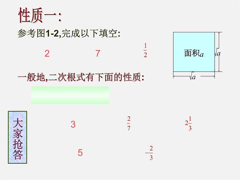 浙教初中数学八下《1.2 二次根式的性质》PPT课件 (18)第3页