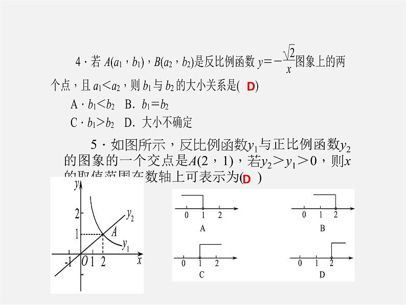 浙教初中数学八下《1.0 第六章 反比例函数 32单元清六课件（A）03