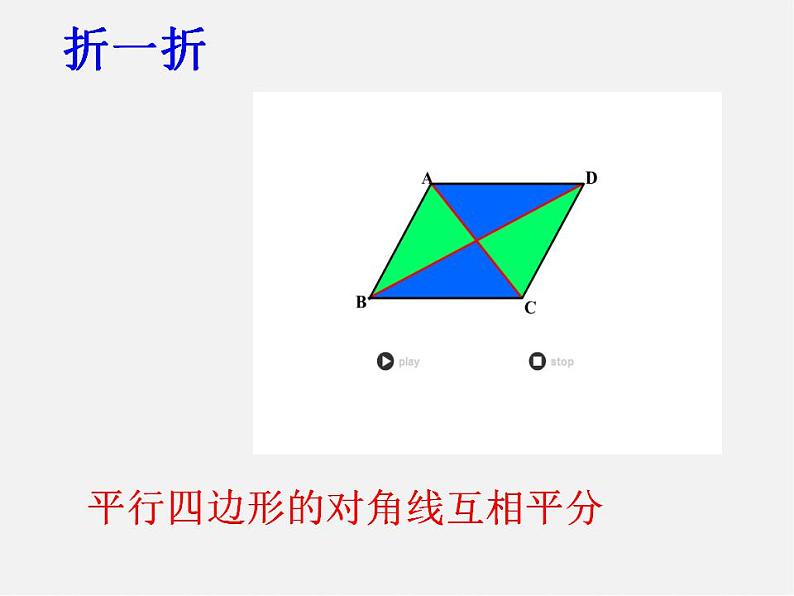 浙教初中数学八下《4.2 平行四边形及其性质》PPT课件 (5)04