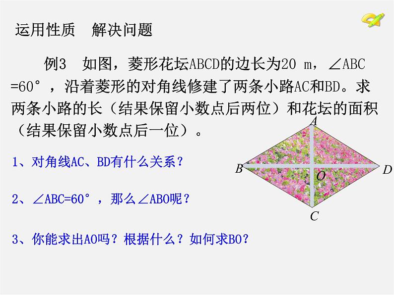 浙教初中数学八下《5.2 菱形》PPT课件 (5)第8页