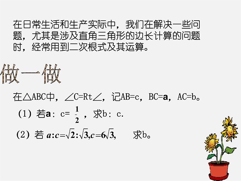 浙教初中数学八下《1.3 二次根式的运算》PPT课件 (8)第3页