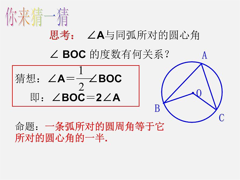 浙教初中数学九上《3.5 圆周角》PPT课件 (2)08