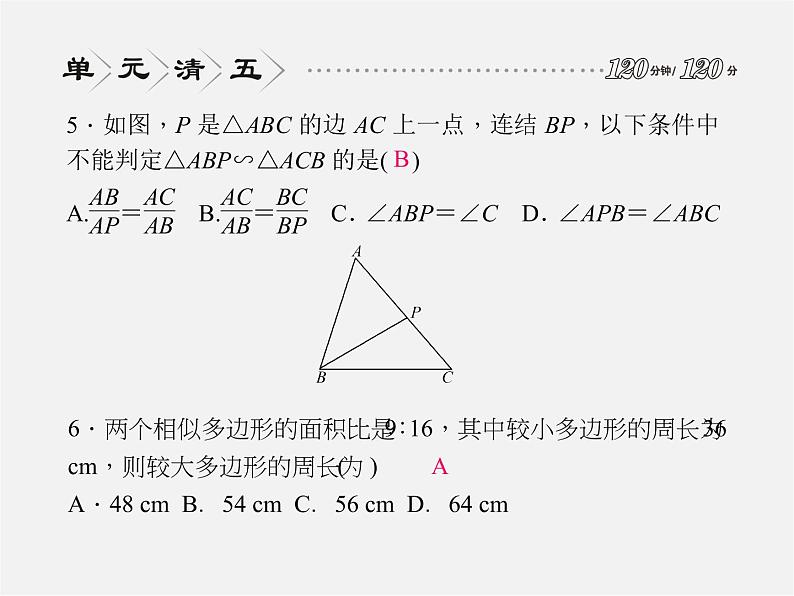 浙教初中数学九上《4.0第4章 相似三角形》PPT课件 (2)第4页