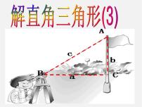 浙教版九年级下册1.3 解直角三角形教学课件ppt