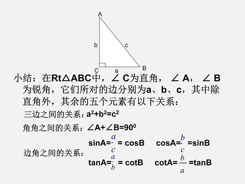 浙教初中数学九下《1.0第一章 解直角三角形》PPT课件 (2)第6页