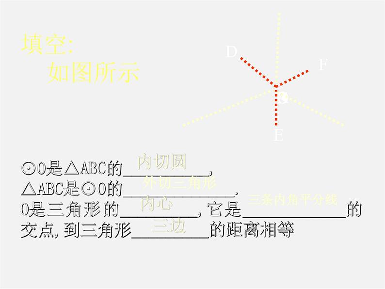 浙教初中数学九下《2.3 三角形的内切圆》PPT课件 (13)第7页