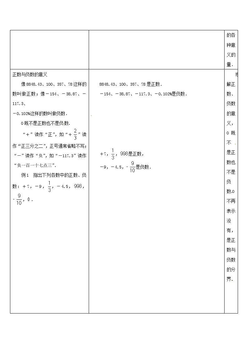 苏科初中数学七上《2.1 正数与负数》word教案 (2)02